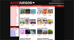 Desktop Screenshot of basejuegos.com.ar