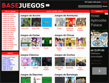 Tablet Screenshot of basejuegos.com.ar